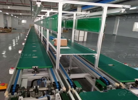 中间回流倍速链组装线